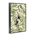 thumbnail image 3 of Stupell Industries Eclectic Heron & Leaf Pattern Black Framed Giclee Art, 12 x 18, by June Erica Vess, 3 of 8