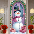thumbnail image 3 of Decorative Design Christmas Snowman Holiday Banner for Winter Decoration Kids Party Celebration, 3 of 9