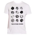 thumbnail image 4 of The Stone Roses Unisex T-Shirt Lemons Grid (White) (Medium), 4 of 4