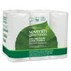 Seventh Generation 13731CT 100% Recycled Paper Towel Rolls, 2-Ply, 11 x 5.4 Sheets, 140 Sheets Per Roll, 4 Packs of 6 Rolls (Case of 24)