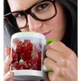 thumbnail image 2 of 3drose, Pomegranate Fruit, Bangkok, Thailand - As36 Cmi0744 - Cindy Miller Hopkins, 15oz Two-tone Green Mug, 2 of 6