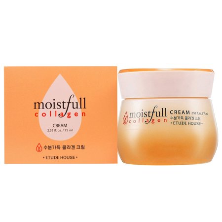 Etude House, Moistfull Collagen, Cream, 2.53 fl oz (pack of