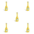 thumbnail image 3 of Cateissary Silicona en forma de U cepillo de boca tipo U boquilla para niños de doble cara manijas de limpieza anchas hogar diario amarillo Amarillo 5Conjunto, 3 of 6