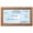 Bronze, variant on Real Estate License Certificate Wood Frame - 8.5 x 5.5 inches - Black Wood