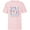 Soft Pink, variant on Disney 100 Years of Music and Wonder Color Trio D100 - Short Sleeve T-Shirt for Kids - Customized-White