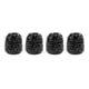 thumbnail image 1 of Riwesomey 4PCS Cubierta de vástago de válvula de neumático de automóvil de cristal brillante Tapa de vástago de válvula de plástico de goma Vehículos, repuestos y accesorios Mis No.2 Riwesomey VI009067-02, 1 of 6