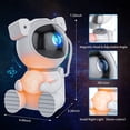 thumbnail image 5 of Proyector de luz de astronauta, proyector de galaxia para dormitorio, proyector de estrellas con lámpara de luna, luz nocturna LED de nebulosa para niños, decoración de habitación, fiesta, regalo, 5 of 5
