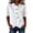 White, variant on YVNAURA Womens Casual Tops Irregular Hem Blouse High Low Shirt Plain V Neck Relaxed Fit European Style Cute Going Out Loose Fit Tunic, Blue,L