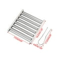 Stainless Steel Hot Dog Rack Sausages Rack Grill Rack Hot Dog Barbecue