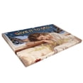 thumbnail image 3 of Inspirational Christmas Wall Art - Give It To God and Go To Sleep, Sleeping Woman & Snowy Holiday Scene Framed Canvas Art, Christmas Gift for Mom, Wife or Daughter, 3 of 7