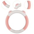 thumbnail image 6 of Nishiyuenyi Generic Car Steering Wheel Cover, Steering Wheel Protector Cover, Decorative Car Round White Pink, 6 of 9