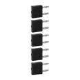 thumbnail image 4 of Dual Banana Plug, 14mm Spacing ABS Shell Nickel Plated Brass 2 Way Banana Plug Strong Connectivity  for Electronic Instrument for Ship Red,Black, 4 of 8