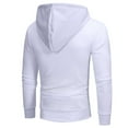thumbnail image 4 of Lilgiuy Men Characteristic Zipper Hooded Long Sleeve Slim-fit Cardigan Hoodie, 4 of 5