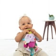 thumbnail image 5 of Infantino Elephant Pull & Shake Jittery Pal, Hanging Linking Toy with Teether, 0-12 Months, Purple, 5 of 7