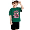 thumbnail image 3 of YunPes Girls Short Sleeve Shirts Kids Crewneck Soft T-Shirts Summer Tees 2‐13 Years Teen Y2k Cherry Printed Shirts Streetwear Dance, 3 of 8