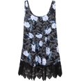 thumbnail image 2 of HSHDLDF Plus Size Swing Lace Flowy Tank Top for Women, 2 of 5