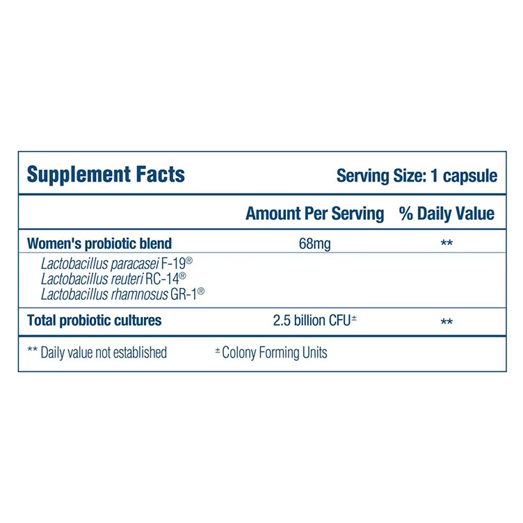 Optibac Probiotics For Women - Vegan Probiotic to Support Vagina Flora and Urinary Tract Health - 30 Capsules