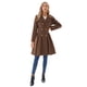 thumbnail image 2 of Abrigo GRACE KARIN para mujer, con doble botonadura, color marrón, talla S, 2 of 6