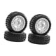 thumbnail image 1 of 4 ruedas de goma de 2,7 x 1 pulgada para accesorios de orugas RC 1/18 2S 223S Blanco, 1 of 9