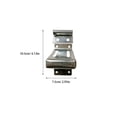 thumbnail image 2 of WHAMVOX garage door hardware kit Durable Metal Silver Anti-rust 1 Set, 2 of 8
