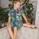 thumbnail image 4 of Balery Japanese Koi Conjunto de Pijama Infantil de Manga Corta con Estampado – Ropa de Dormir de Algodón Suave-3X-Large, 4 of 6
