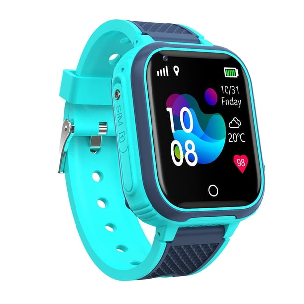 4G IP67 Kids Smart Watch WIFI Tracker Llamada bidireccional para niños de 3 Azul Sunnimix reloj inteligente para niños