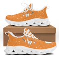 thumbnail image 1 of Yikeluo Zapatillas de plataforma con estampado de dientes de dibujos animados para mujer, zapatillas de malla con vuelo, calzado para mujer, zapatillas transpirables con cordones, 1 of 6