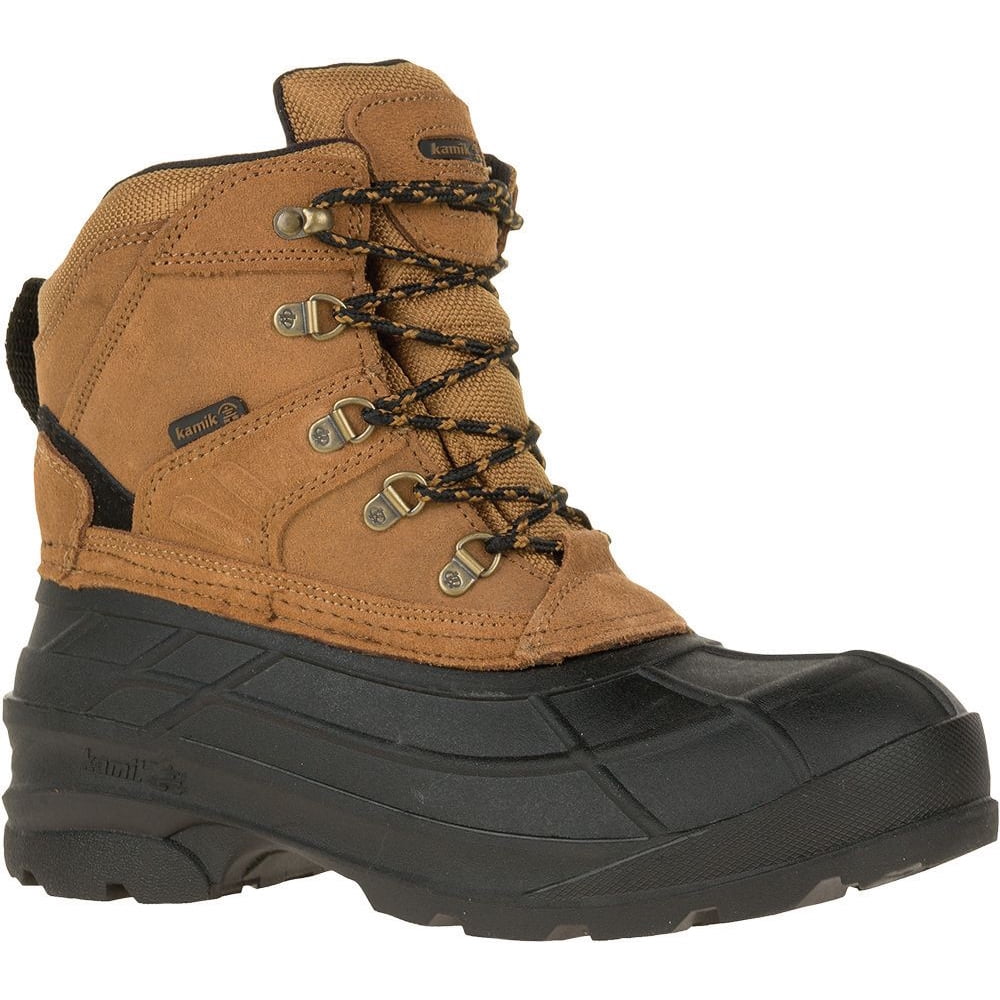 kamik men's shield waterproof insulated winter hunting boots