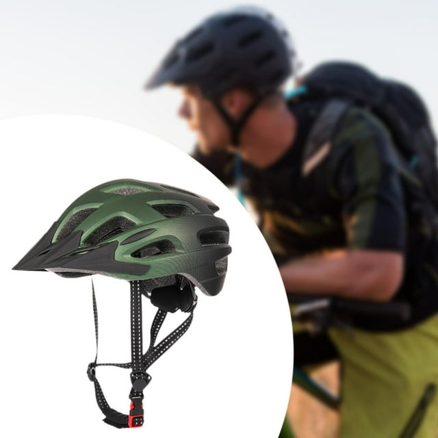 Casco de Ciclismo shamjiam Verde Negro