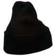 thumbnail image 4 of Canada Maple Leaf Embroidered Long Beanie - Black White OSFM, 4 of 5