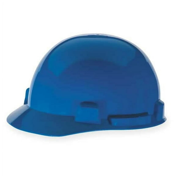 Msa Safety Hard Hat,Type 1, Class E,Ratchet,Blue 10074068