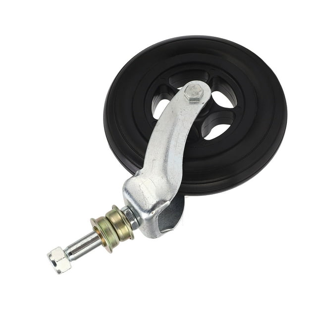 "6-Inch Heavy Duty PU Caster Wheels for Wheelchairs & Walkers - 250LB Capacity, Shock Absorbing & Non-Slip Design, Alloy Steel Frame, Universal Replacement for Mobility Aids"