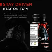 (3 Pack) Black Horse Pills – Official BlackHorse All-Natural Vitamin for Physical Health & Overall Well-Being, Premium Capsules for Energy, Vitality & Wellness Support, Reviews (180 Capsules)