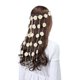 thumbnail image 2 of Diadema hippie ZHAOCHENG con flores corona floral girasoles cuentas ajustable, 2 of 3