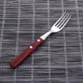thumbnail image 4 of Creative 304 Stainless Steel Log Handle Western-Style Knife Fork Spoon Wooden Western Tableware Gift Set, 4 of 6