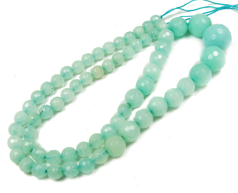 baby green  jade  round necklace 17" 14mm  wholesale beads discount gift