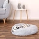 thumbnail image 2 of Cesta redonda para perros y gatos CHAO forma de donut 60 cm gris claro, 2 of 5