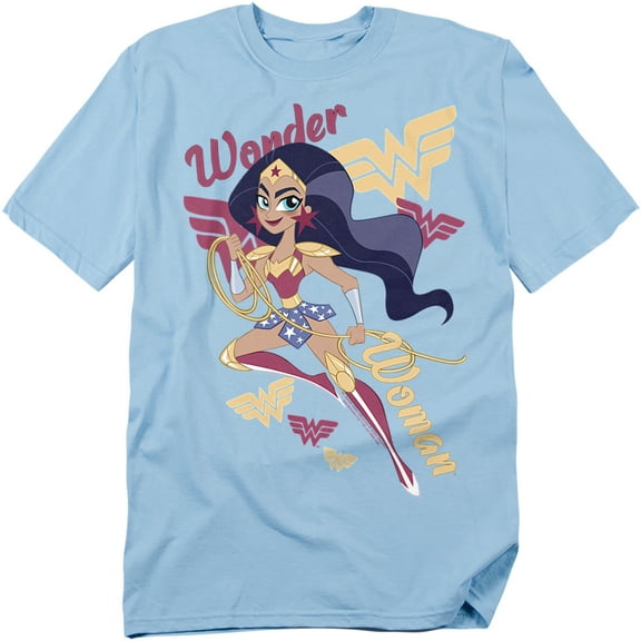 DC Comics Superhero Girls T-Shirt Wonder Woman Unisex Graphic Tee For Men & Women
