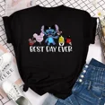 thumbnail image 3 of Camiseta informal de manga corta con puntada superior, dulce camiseta de algodón de tendencia, ropa para niños, camisetas gráficas de verano a la moda para niños y niñas, 3 of 5