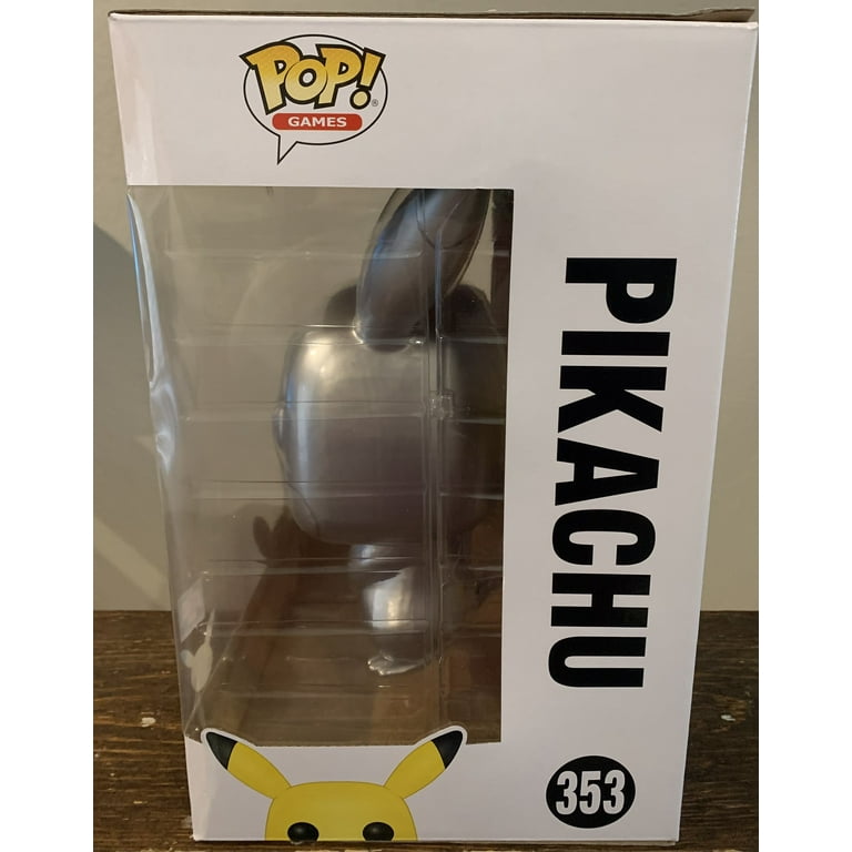 Funko Pop Games: Pokemon - 25th Anniversary Silver Pikachu Vinyl Figure #353