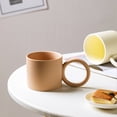 thumbnail image 5 of 300ml coffee cup, large handle coffee cup, suitable for family coffee shop parties.-300ml, 5 of 5