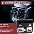 thumbnail image 2 of Rejilla de Ventilación de Aire del Consola Central Trasera No.64229172312 para BMW 520i 528i 2011-2016 Rejilla de Aire Acondicionado 1 Pc, 2 of 6