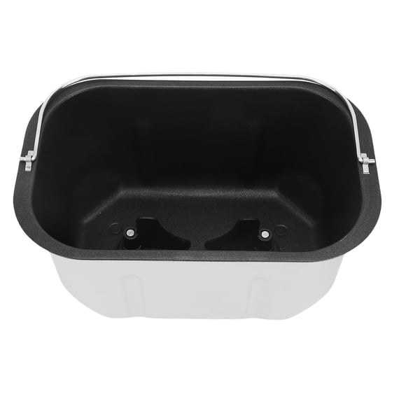 Máquina Para Hacer Pan, Cubo Para Hornear, Cubo Para Mezclar Doble De Acero Inoxidable Con Revestimiento Antiadherente, Con Paletas Mezcladoras