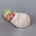 thumbnail image 4 of Wukai Daisies Flowers Newborn Knotted Baby Beanie Hat for Boy Girl Baby Cute Cap Infant Beanies,0-6 months, 4 of 6