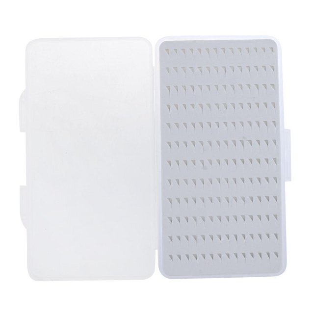 Pocket Waterproof Slit Foam Fly Fishing Box Slim Flies Storage L