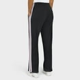 thumbnail image 5 of Women's WEAR by Erin Andrews Black Washington Commanders Color-Block Straight Leg Pants, 5 of 5
