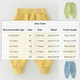 thumbnail image 5 of vdgthytj Toddler Baby Sweatpants Baby Girls Elastic Waist Cotton Joggers Casual Athletic Pants with Pockets for Kids, 5 of 5