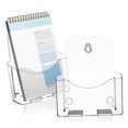 thumbnail image 5 of MLINS 2pcs Brochure Stand Pamphlet Holder Magazine Display Stand Desk Document Holder Transparent Sign Holder Workspace Organizer A5, 5 of 7