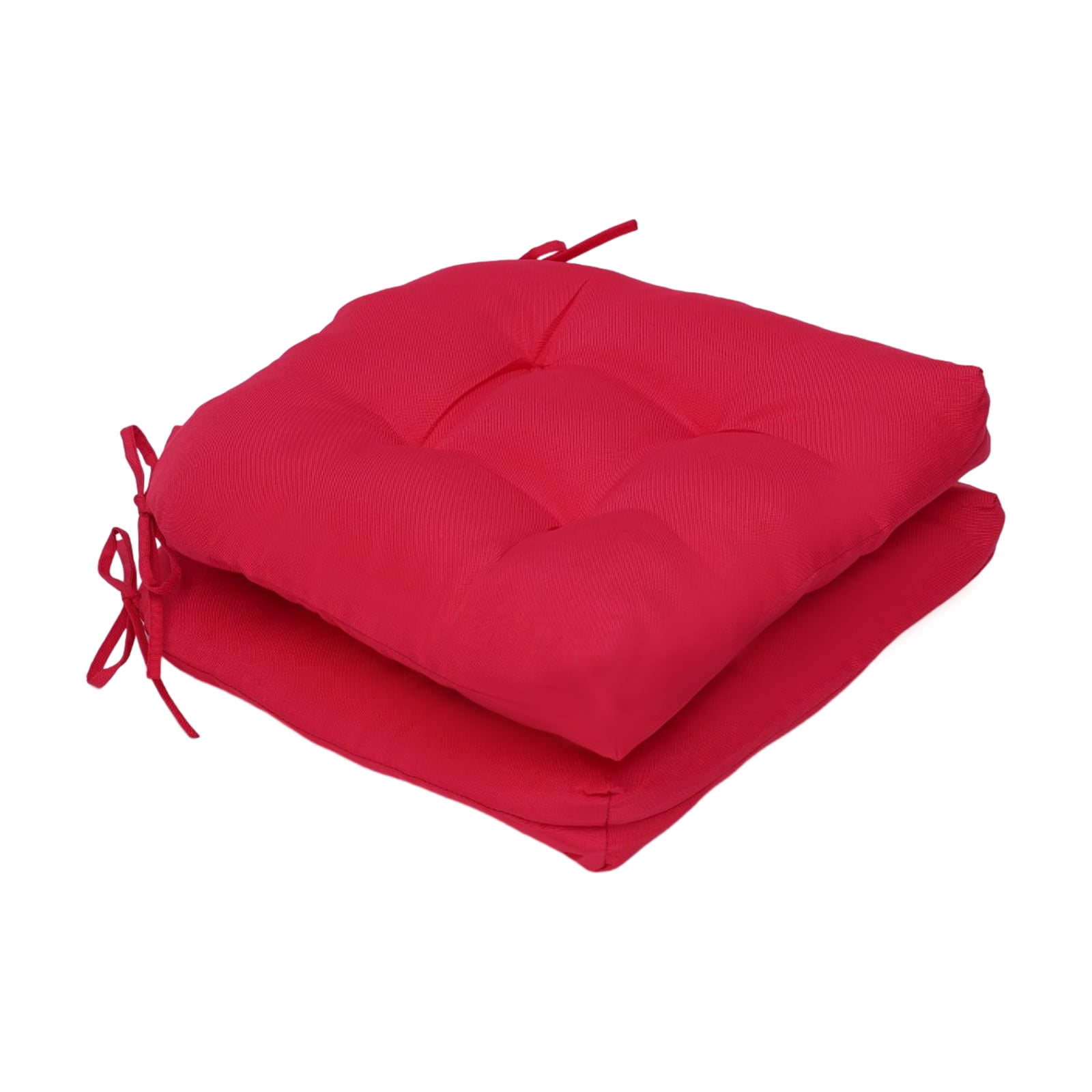 Miumaeov 2 PCS Throw Pillows Red Outdoor Pillow Waterproof Thick Warm Light Throw Pillow for