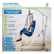 thumbnail image 2 of Grúa para Paciente / Elevador para Traslado De Paciente Discapacitados | Estructura de Acero | Incluye Arnés | Soporta hasta 180kg, 2 of 6
